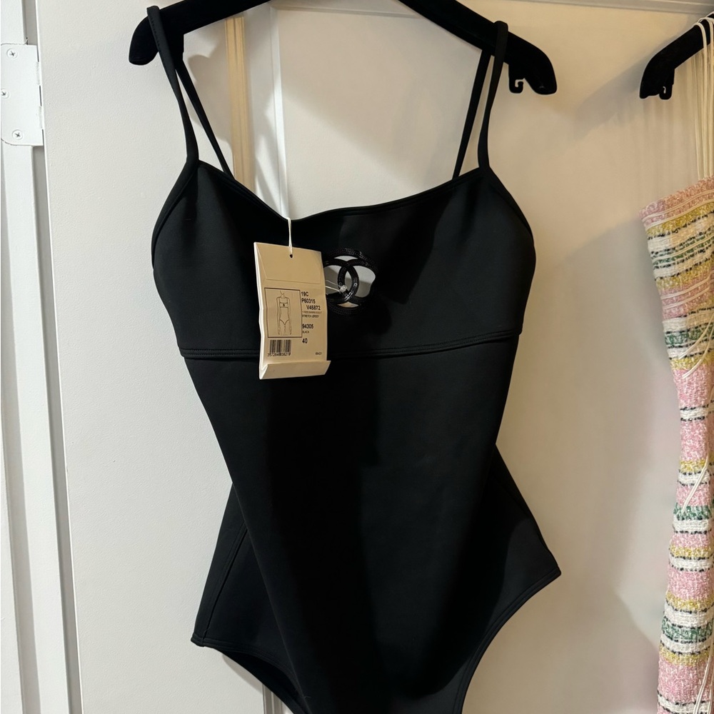 Black Kids One Piece Swimsuit